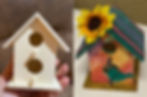 Misc Spring Wreath B&A Bird House