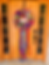 Fiesta Orange Guitar (Clients Door(