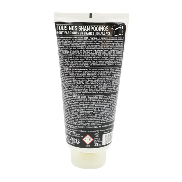 shampoing professionnel anti odeurs pour chien