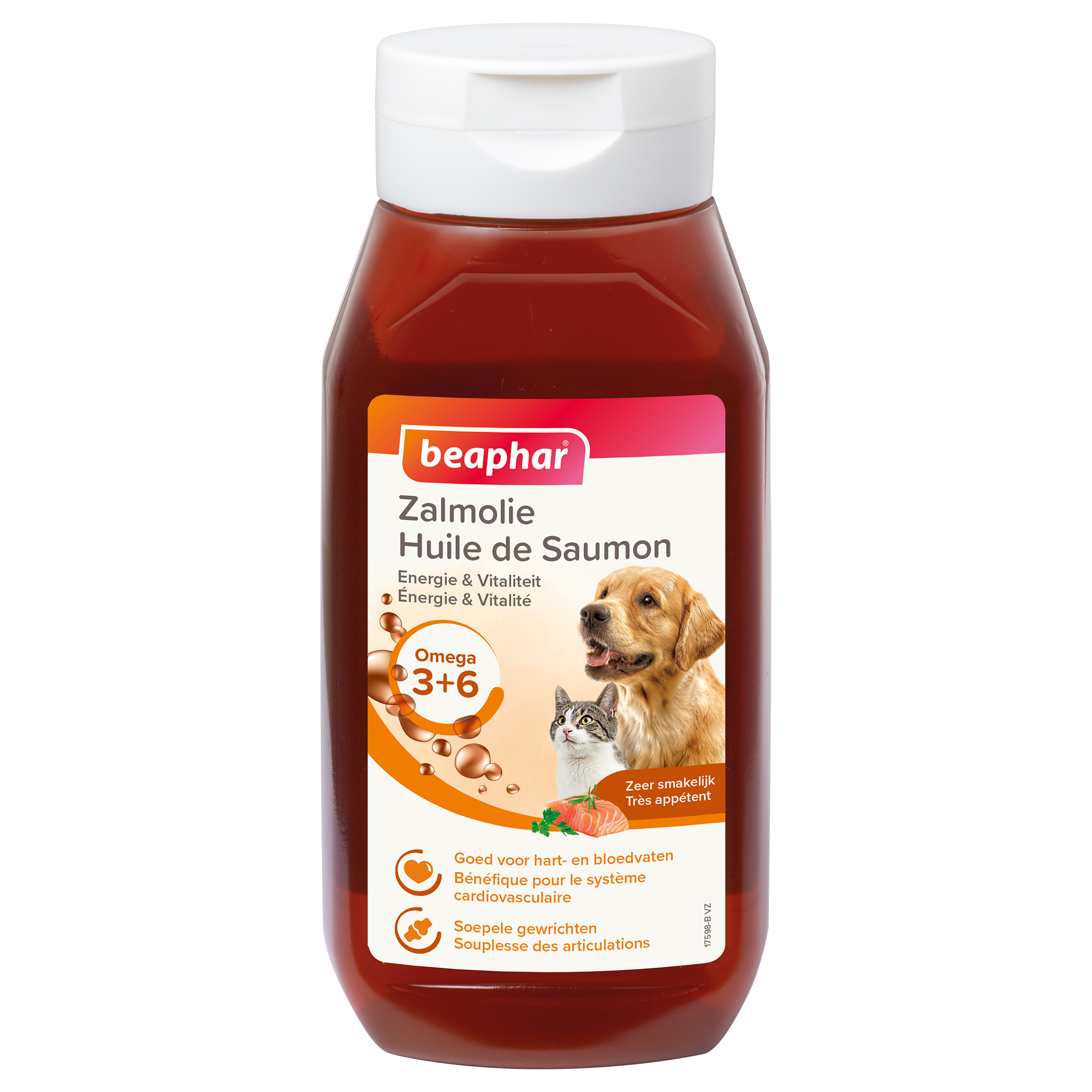 Huile de saumon Pour chien et chat