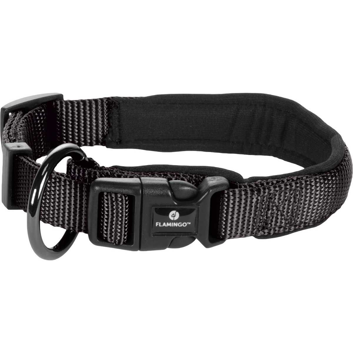 collier confort noir pour chien