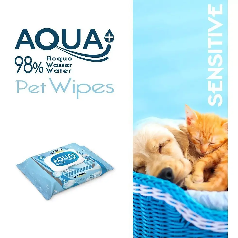 Miniature : Lingettes pour chiens peaux sensibles
