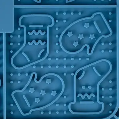 Miniature : Tapis à lécher de Noël pour chien et chat