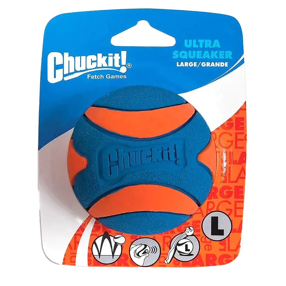 Miniature : chuckit ultra squeaker ball