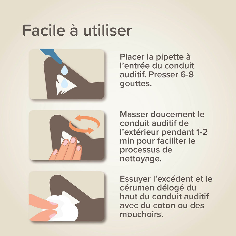 Miniature : lait nettoyant oreilles