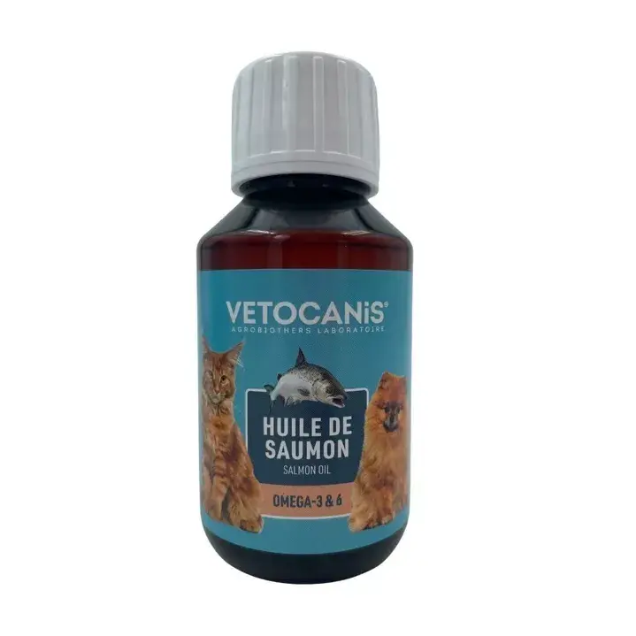 huile de saumon pour chien et chat
