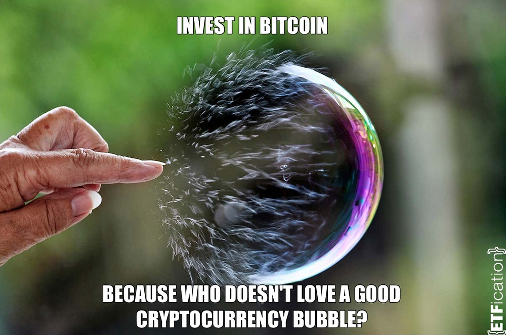 cryptocurrency bubble