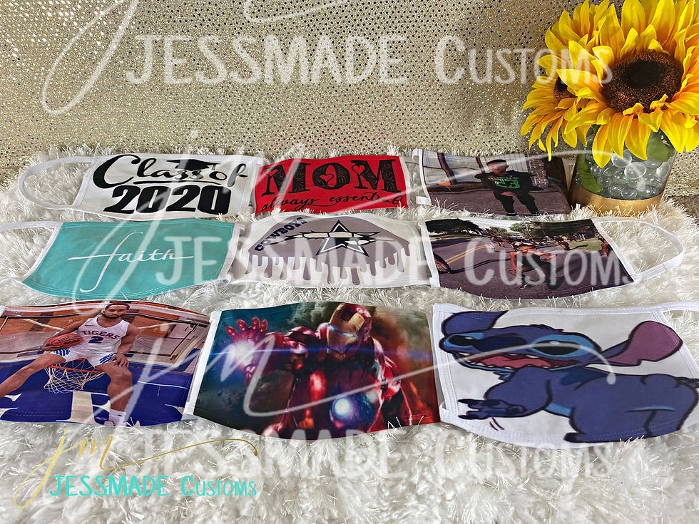 Thumbnail: Woman custom face mask