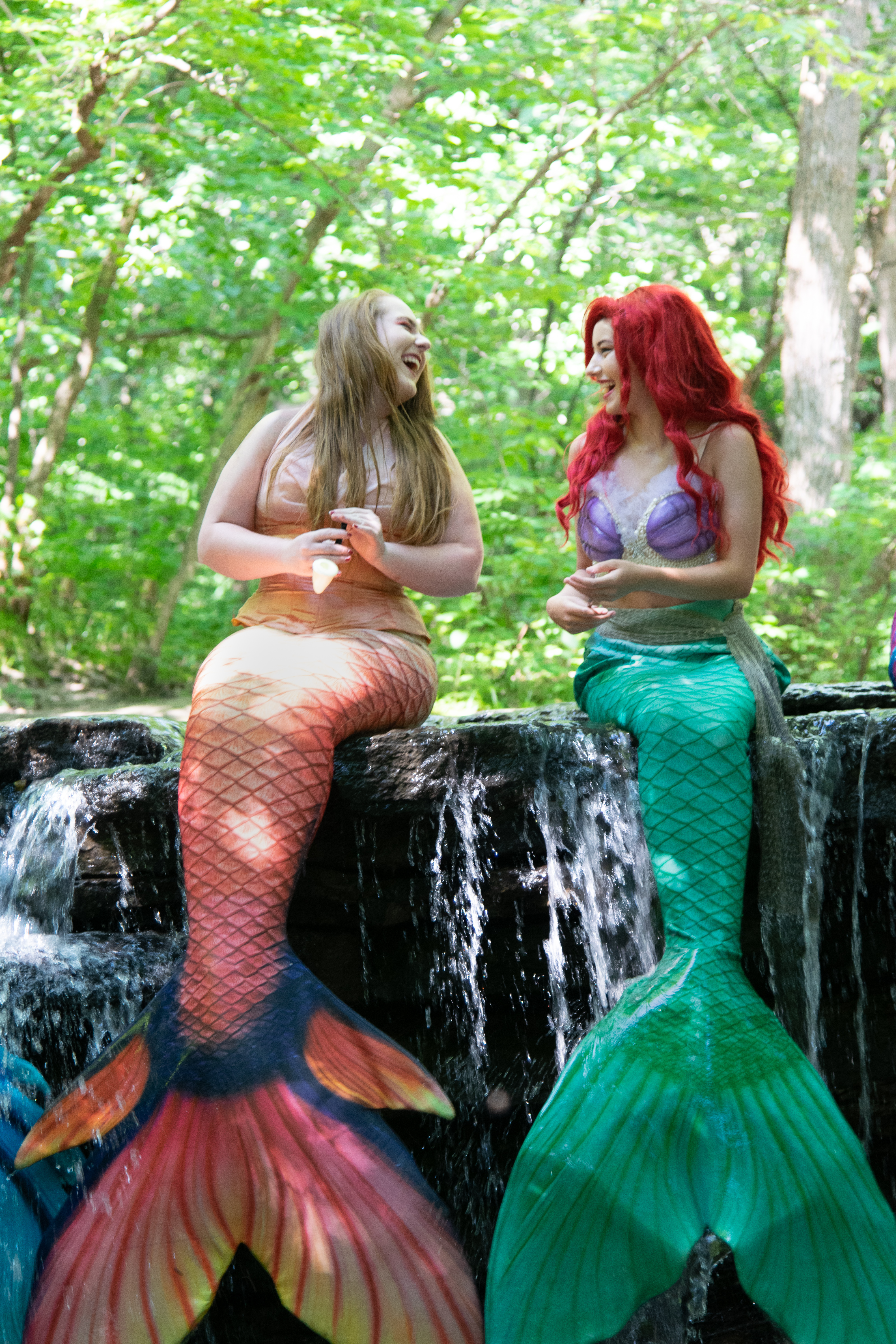 Mermaid Princess and Coral