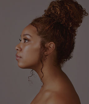 Natural Hair on a young woman