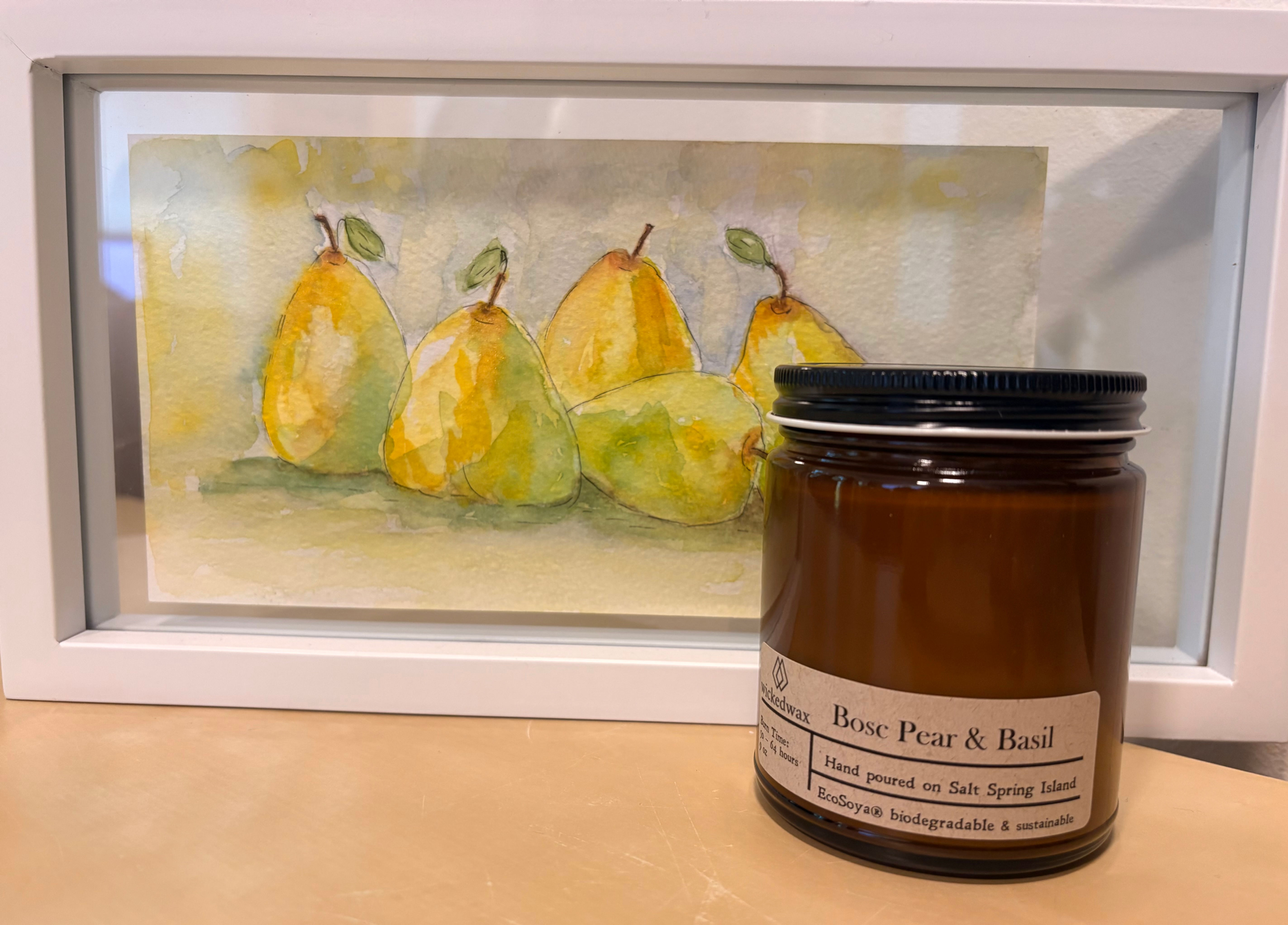 Bosc Pear & Basil
