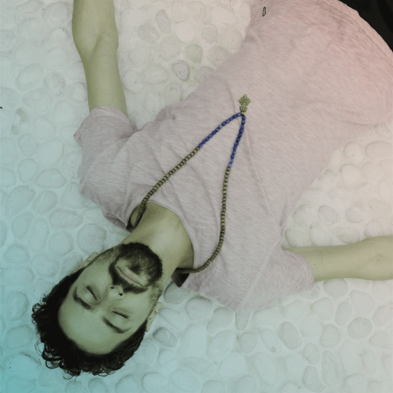 Jonas sleeping! No, kidding. Restoring through Savasana