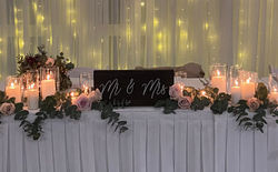 Rustic Timber Mr & Mrs
