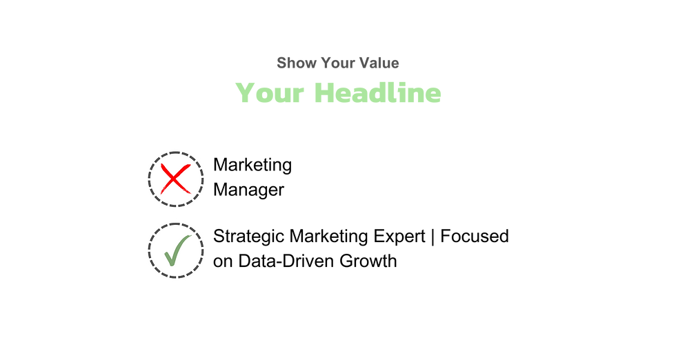 LinkdeIn Headline Does and Don'ts