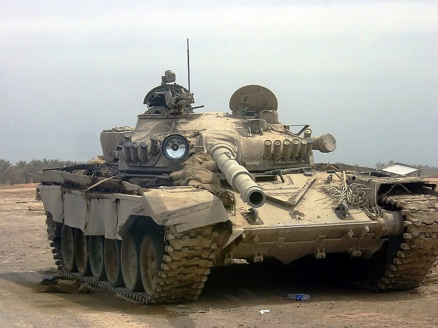 Iraqi T72 "Lion of Babylon" abandoned 2003 - source wikipedia