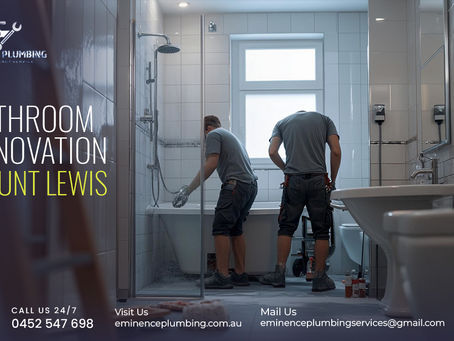 Bathroom Renovation Mount Lewis