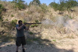 Strzelanie czarnoprochowe Luszyn sie