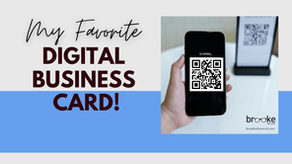 My Favorite Digital Business Card. Go Digital and Ditch the Card Clutter!