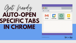 How to Set Google Chrome to Open the Same Tabs Every Time