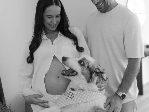 At Home Maternity Photoshoot