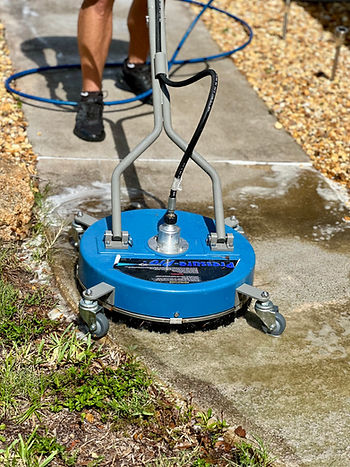 pressure washing