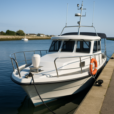 bateau port de ouistreham