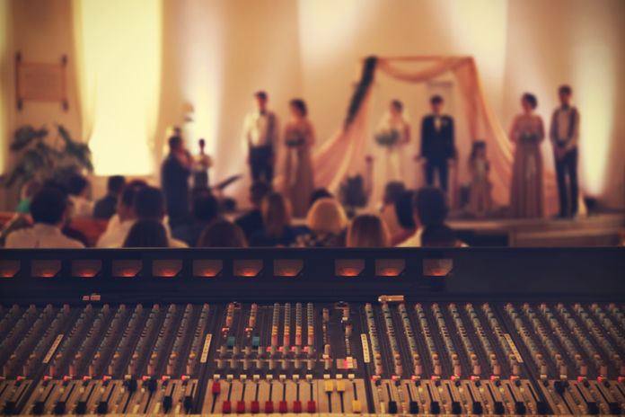 HB church audio installation