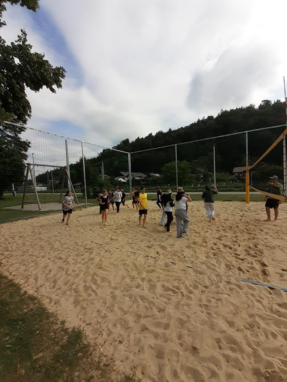 Volleyballworkshop mit der TNMS Mattighofen