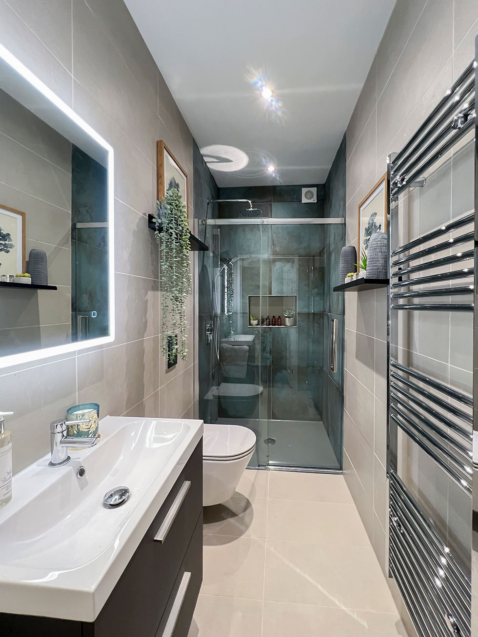 Listed family home in Sneyd Park, shower room