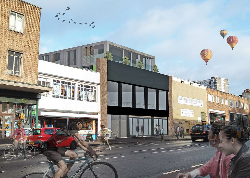 Mixed Use Development in Stokes Croft by DHVA