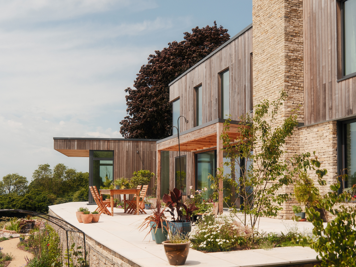 dittrich hudson vasetti architects — New build eco-house in Green Belt