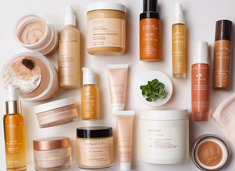 Clean beauty products