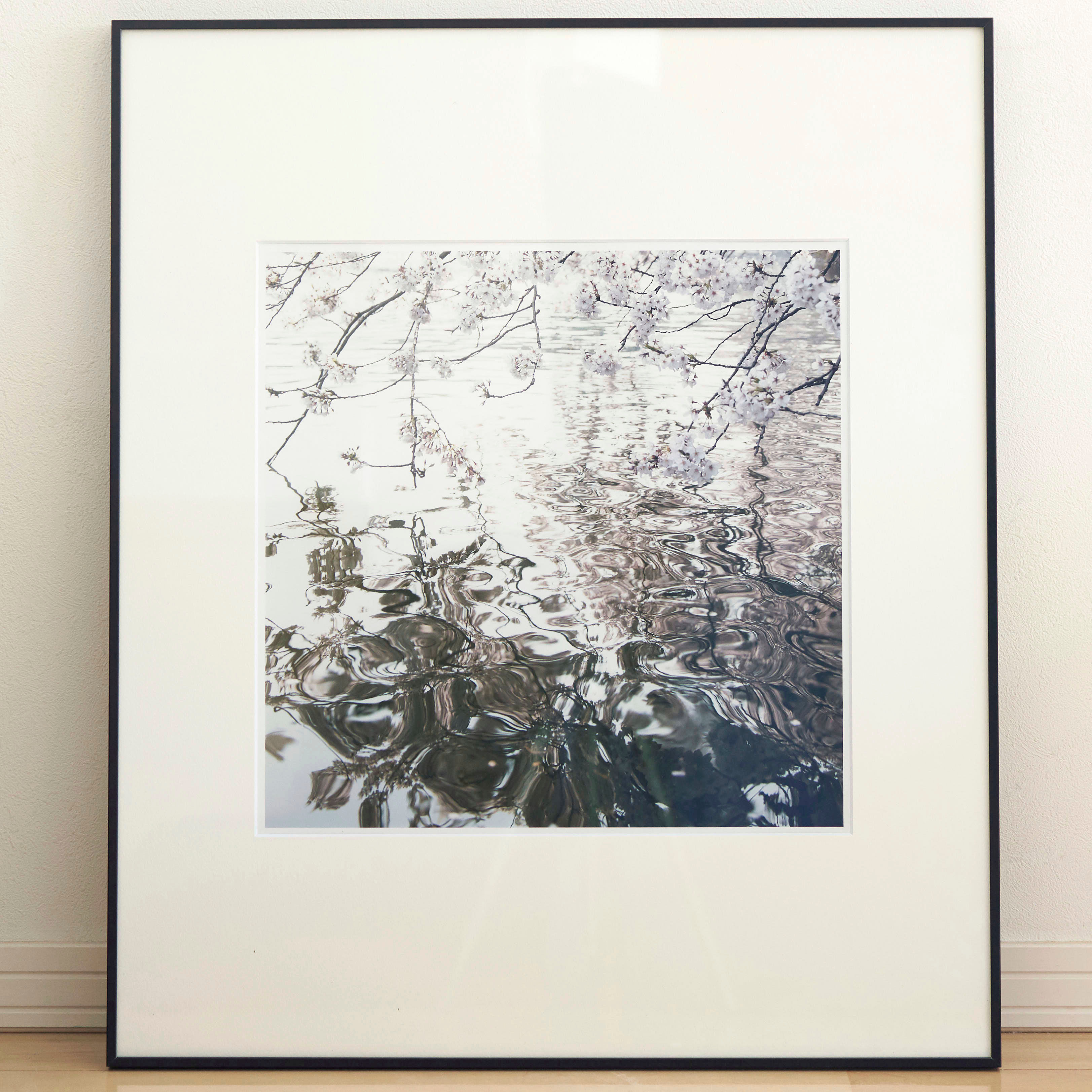 額入りプリント「水面」