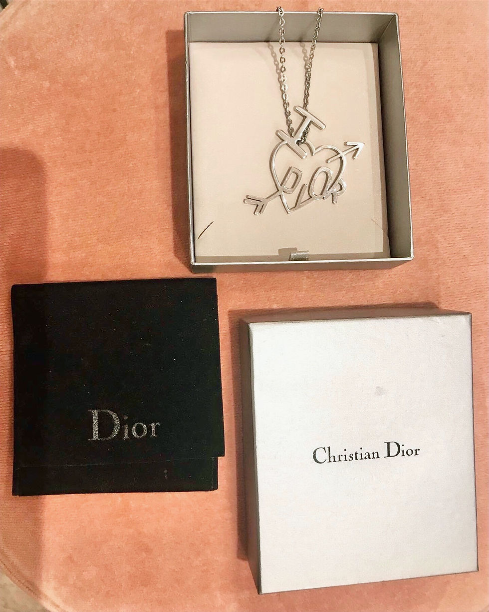 Thumbnail: Christian Dior “I love Dior” Pendant and chain