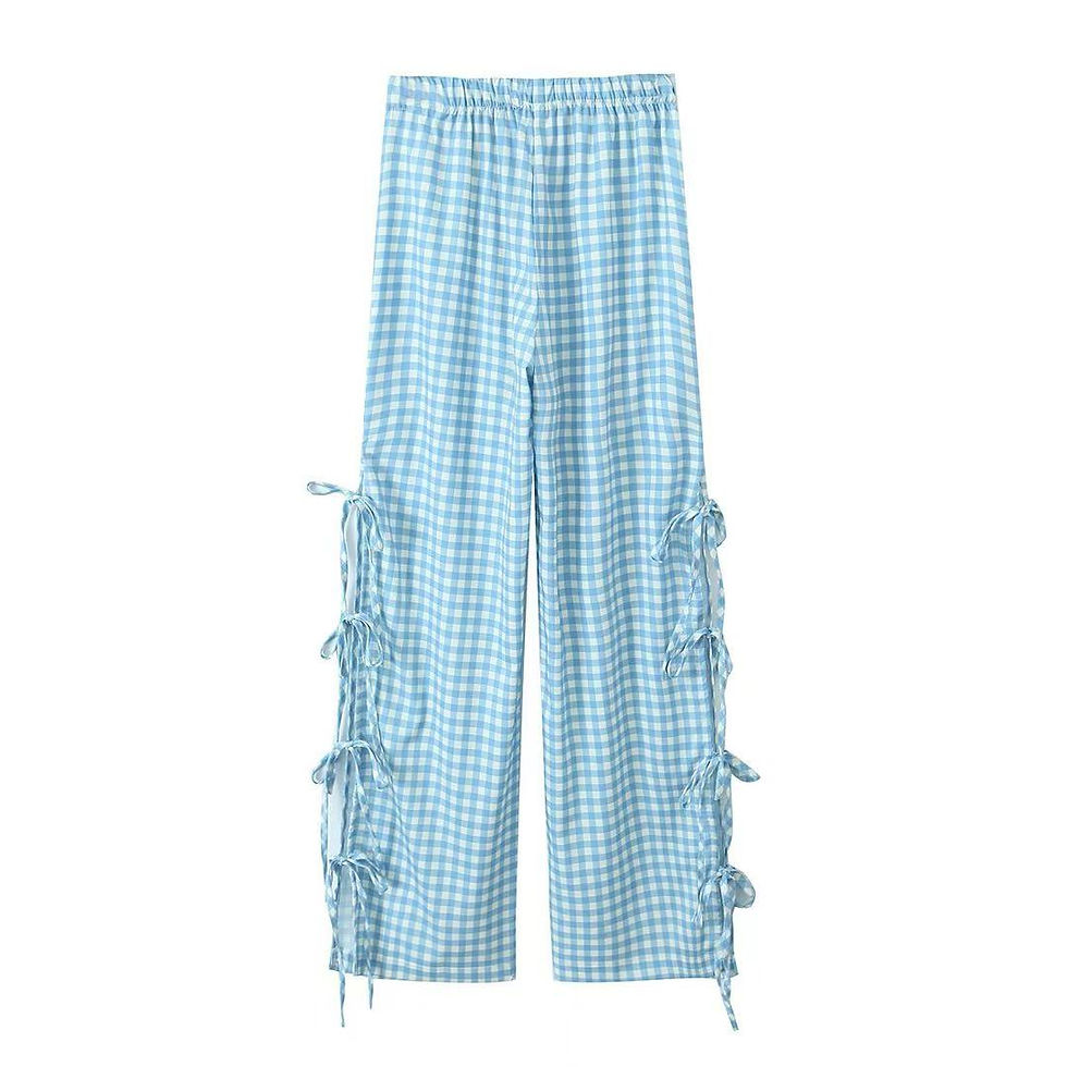 Miniatura: Side Tie Bow Pants
