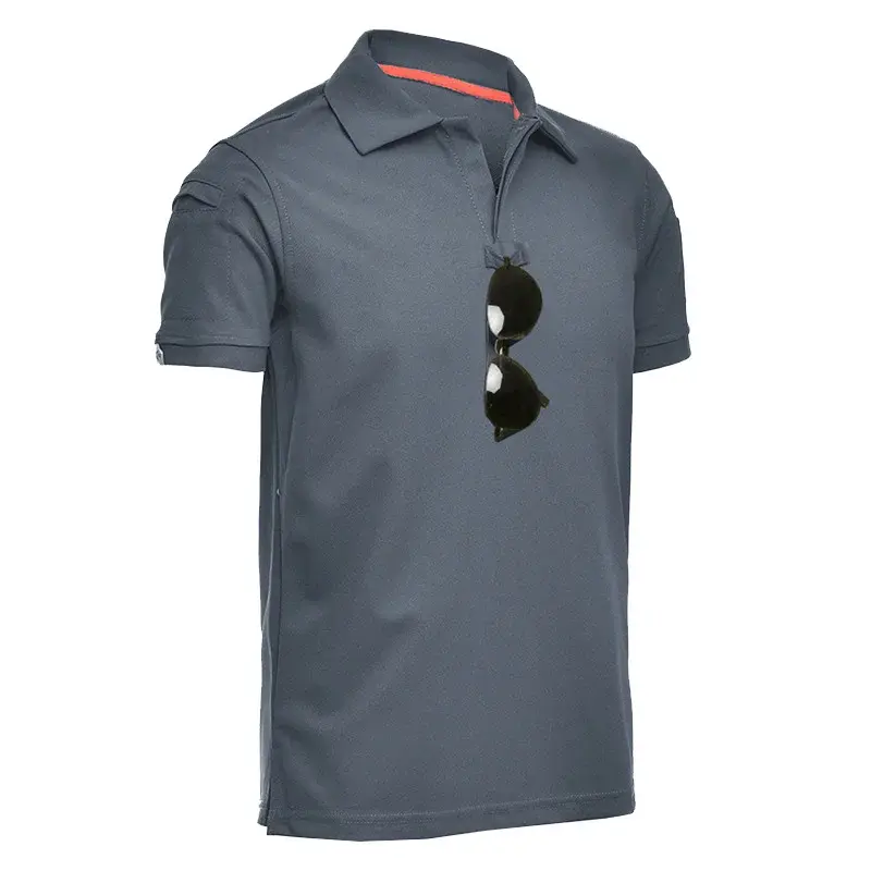 Thumbnail: MEGE Dropshipping Men Polo Shirt Summer
