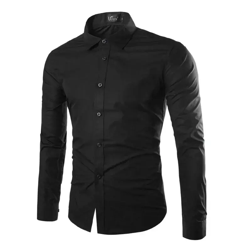 Miniatura: camisas listradas masculinas slim fit 2025