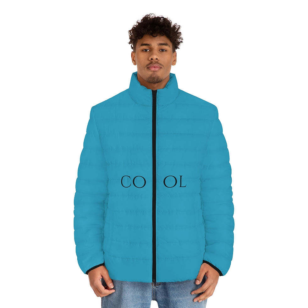 Thumbnail: Men's Puffer Jacket (AOP)