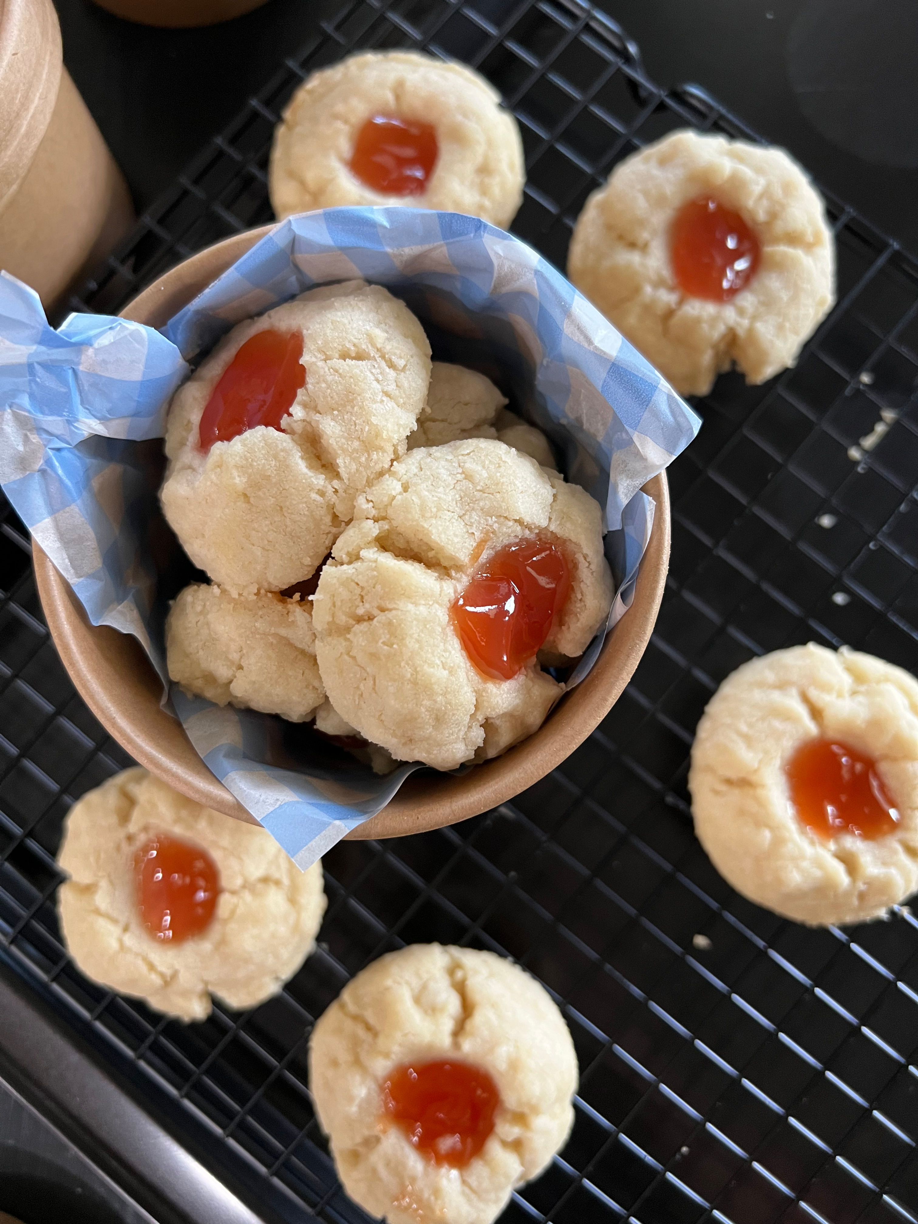 Puerto Rican Polvorones with Guava Jelly