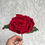 Thumbnail: Red Rose Felt Single Stem