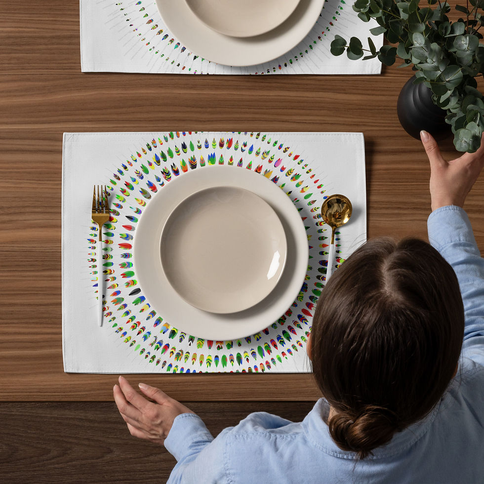 Thumbnail: Of A Feather: Placemat Set