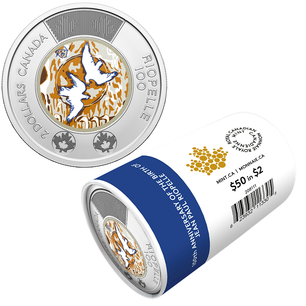Thumbnail: Canada-$2 - 2023 100th Anniversary of the Birth of Jean Paul Riopelle Colourized