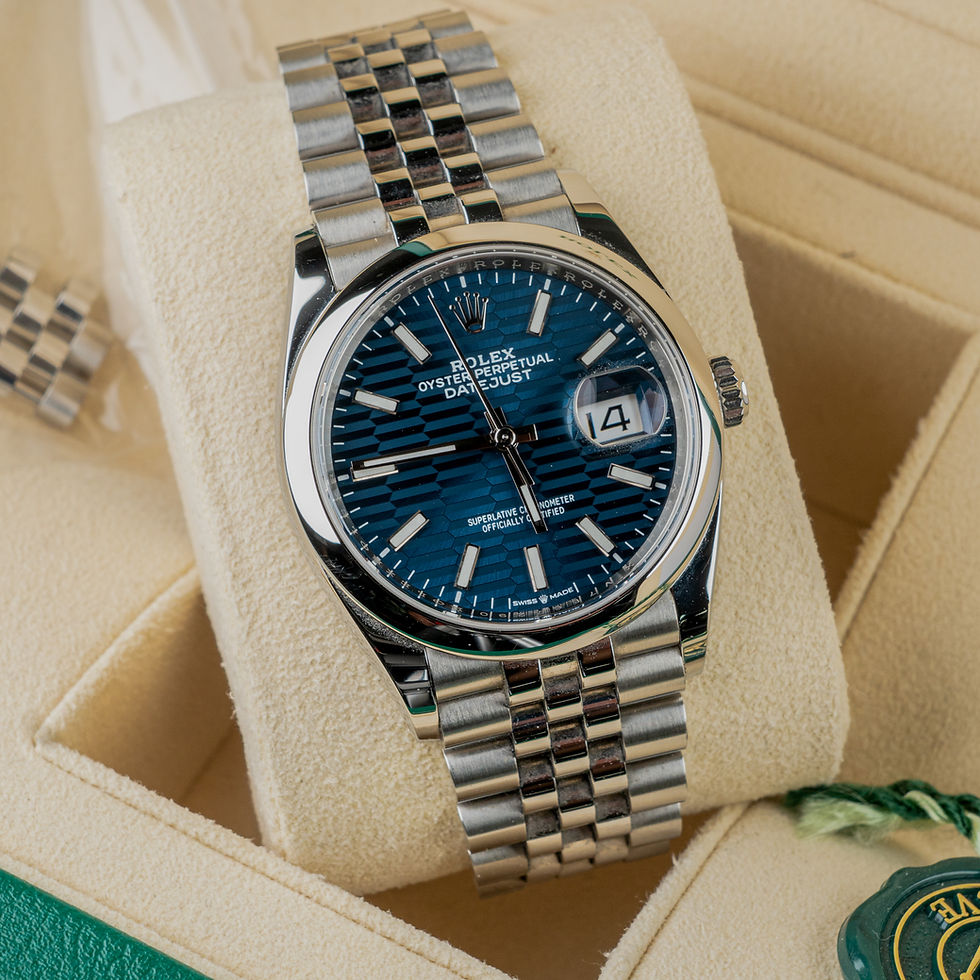 Photo of Rolex Datejust 36mm with Motif Dial.