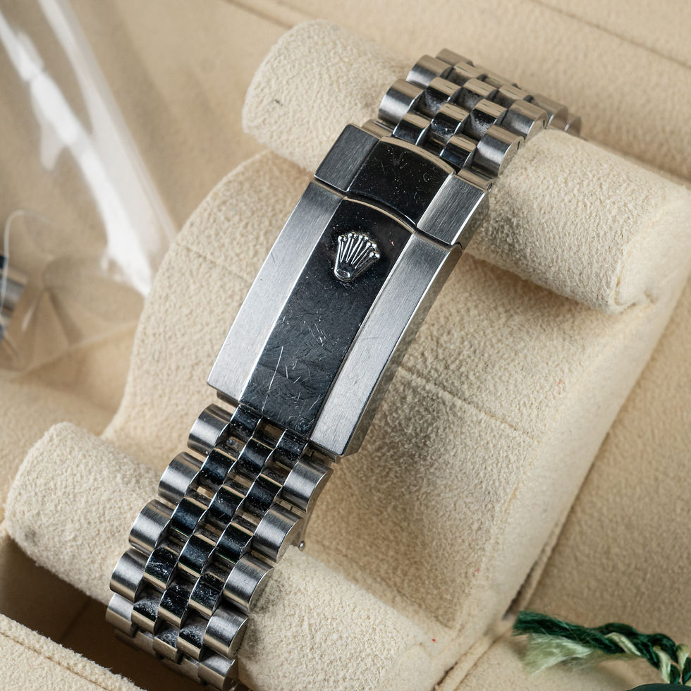 Photo of Rolex Datejust 36mm's jubilee bracelet