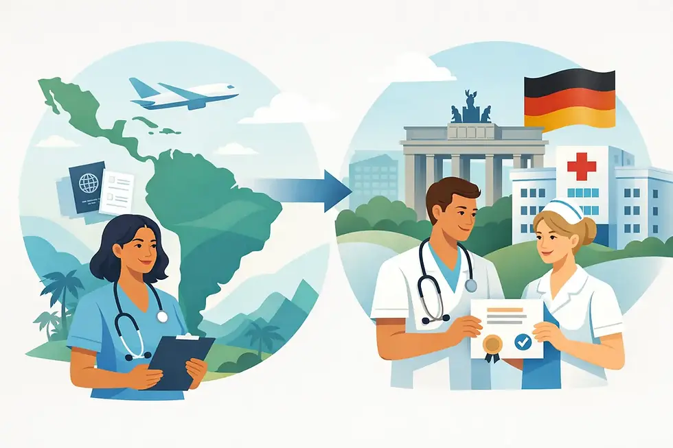 Homologación enfermería Alemania desde Latinoamérica
