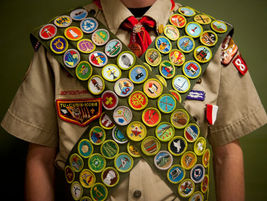 Georgetown Scout makes history by having merit badges