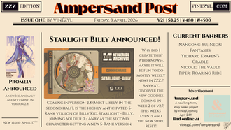 Issue One: Starlight Billy Announced