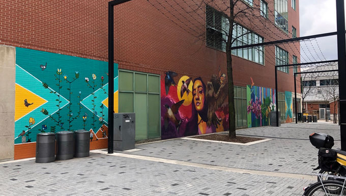 Forest City Playground (Market Lane Murals)