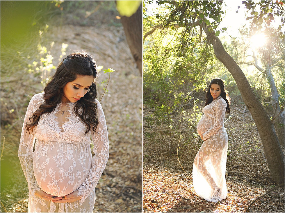 Outdoor Maternity photo session Orange County Ca