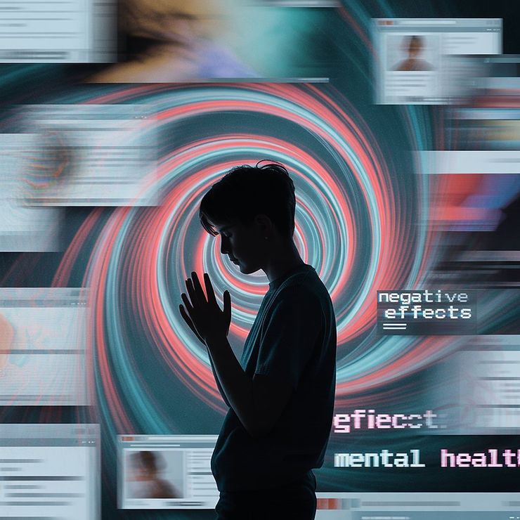 Negative Effects of Social Media on Youth and Mental Health